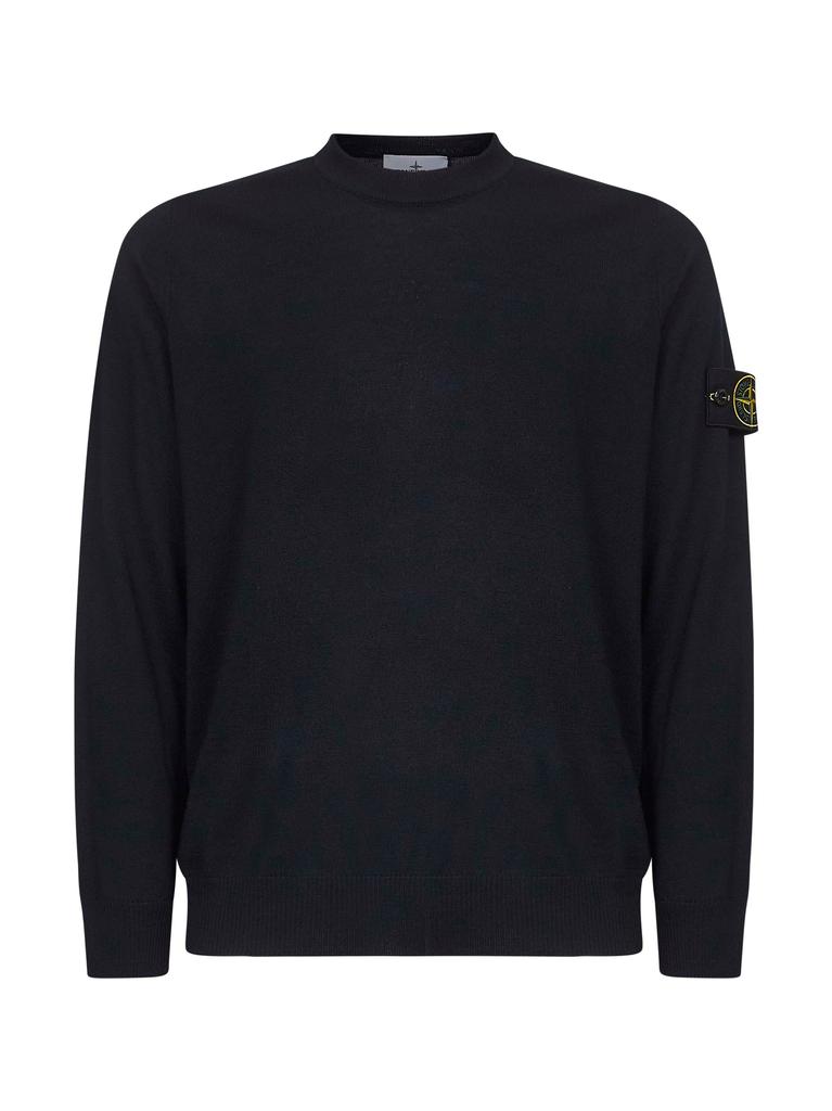 Stone Island STONE ISLAND | Blue virgin wool crewneck sweater | Man | S