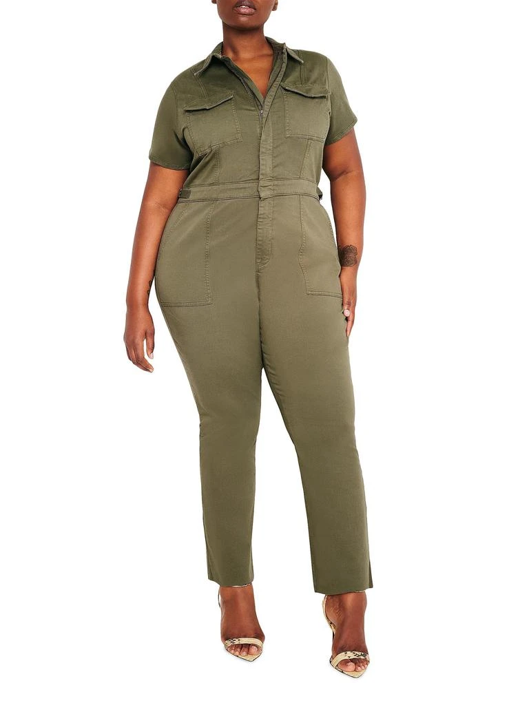 Good American Fit For Success Utility Jumpsuit