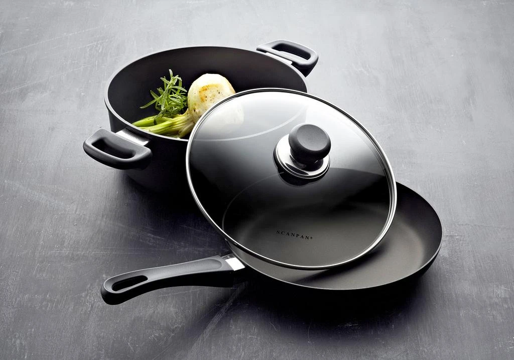 Scanpan Classic 12 Inch Chef Pan with Glass Lid 5