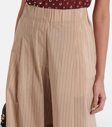Dries Van Noten Striped cotton-blend palazzo pants 4
