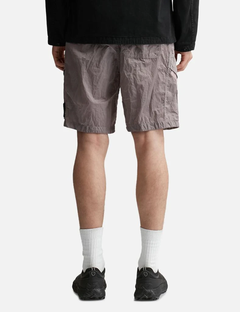 Stone Island Nylon Metal In Econyl® Regenerated Nylon Bermuda Shorts 4