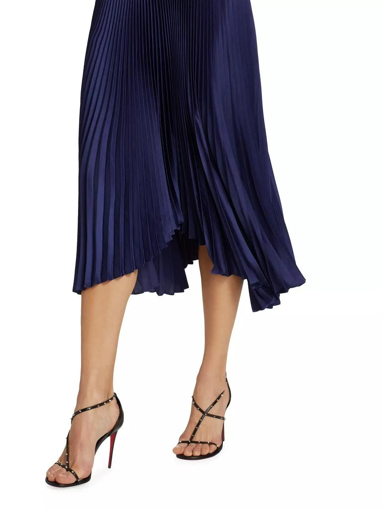 A.L.C. Renzo II Pleated Midi-Dress 6