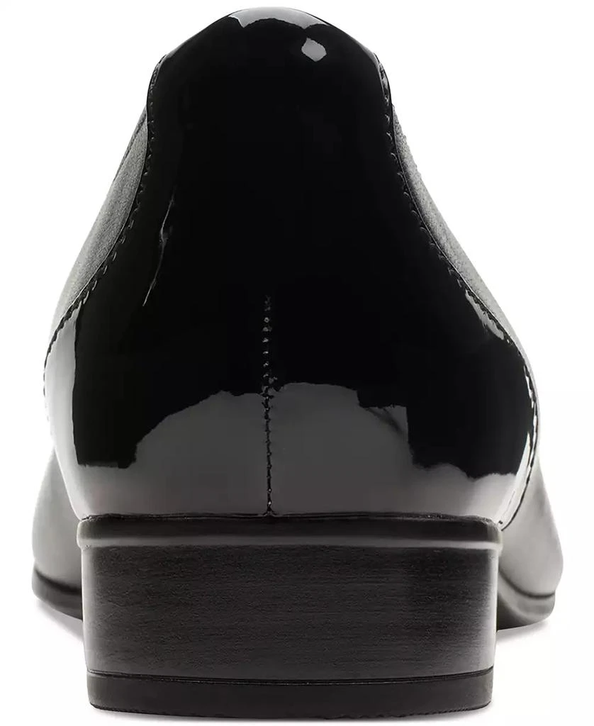 Clarks Women's Juliet Step Slip-On Cap-Toe Flats 7