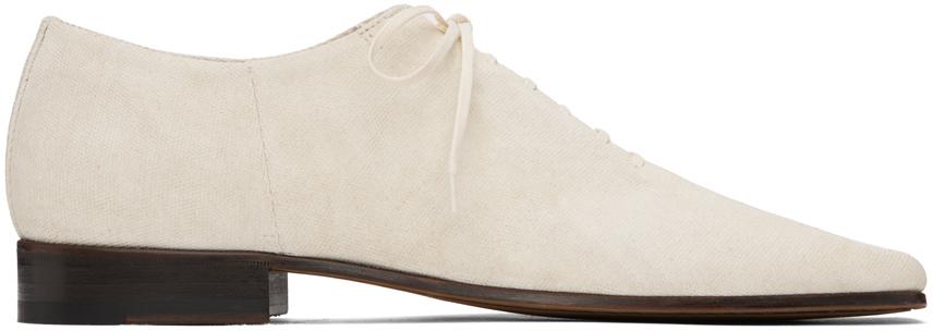 LEMAIRE Off-White Souris Classic Derbys