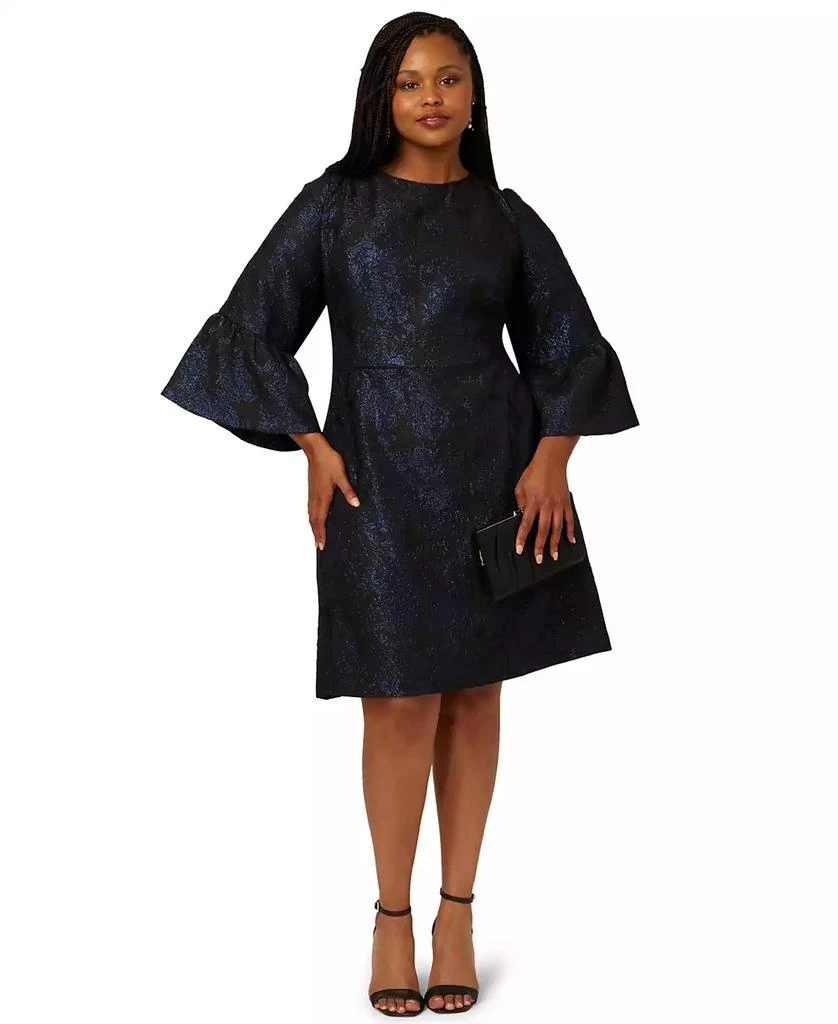 Plus Size A-Line Jacquard Dress  On Sale Now with Up to 61% Off | Discover  Exclusive Deals & Savings at BeyondStyle  Authentic Adrianna Papell dress|women's  fashion|dresses with Limited-Time Discounts, Free