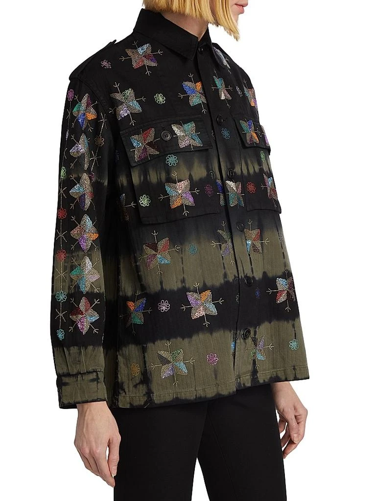 Libertine Atlas Mountains Tie-Dye Cotton Jacket 4