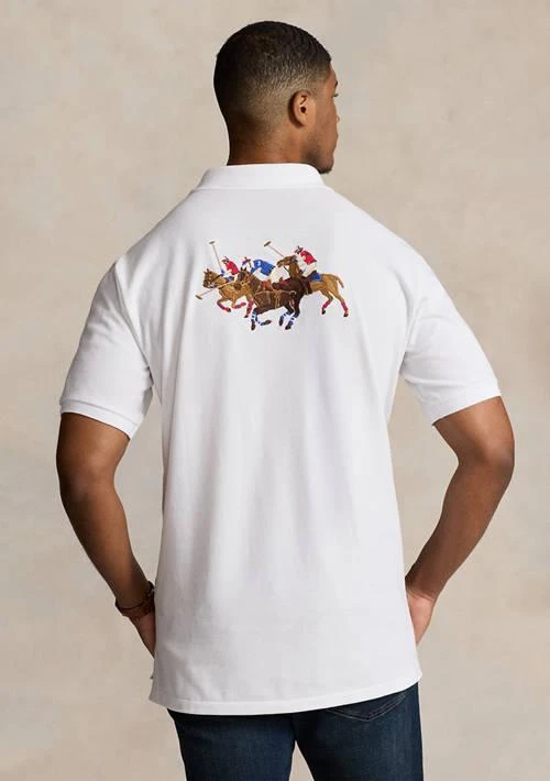 Ralph Lauren Ralph Lauren Big Tall Triple Pony Mesh Polo Shirt 2