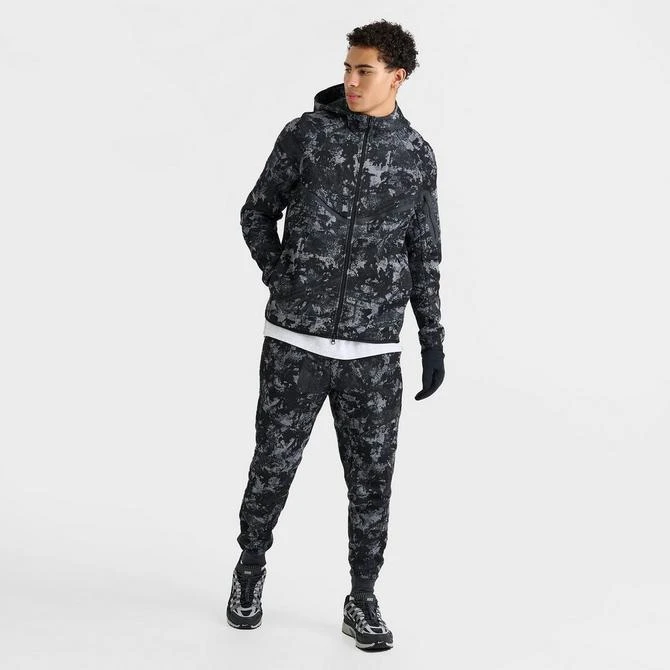 NIKE Men's Nike Tech Fleece Camo Windrunner Full-Zip Hoodie 2