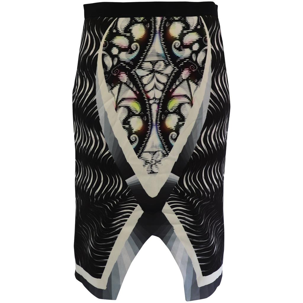 PETER PILOTTO Eleni Print Skirt in Black Print Viscose