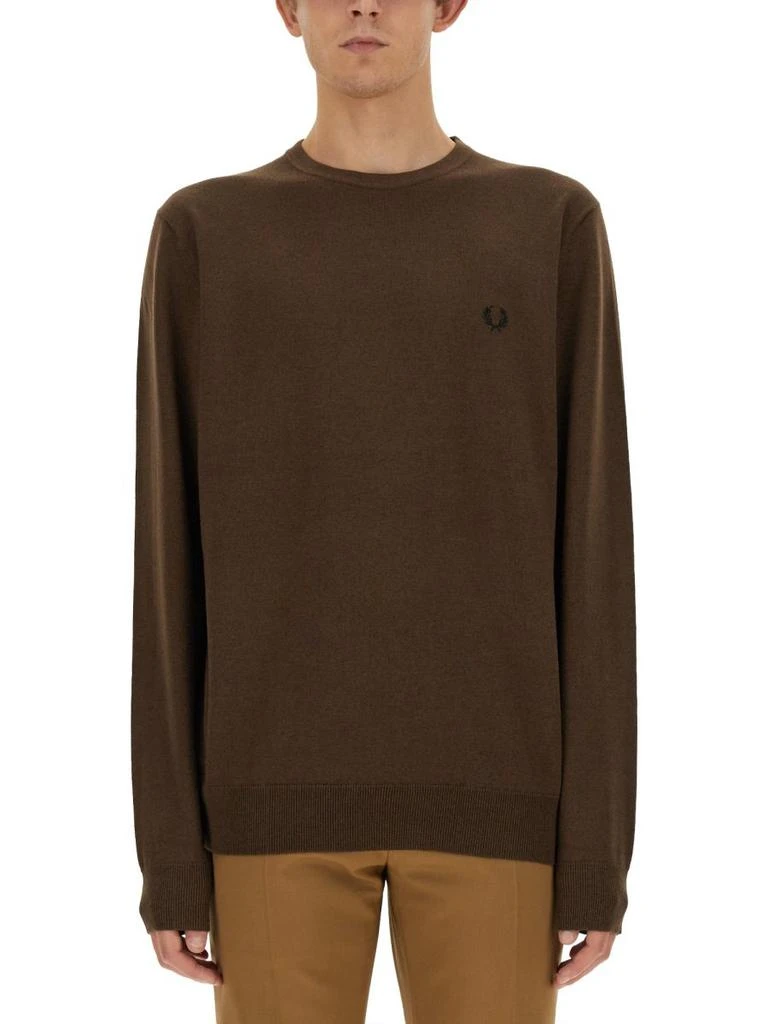 Fred Perry Fred Perry Classic Crew Neck Jumper 1