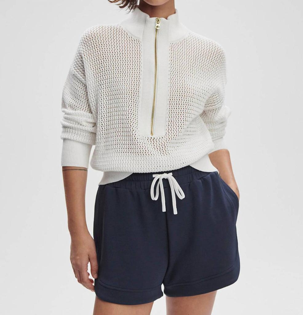 Varley Varley - Aurora Half-Zip Knit Sweater