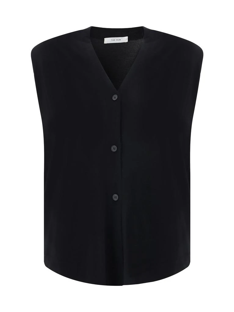 The Row The Row Harrell Buttoned V-Neck Vest 1