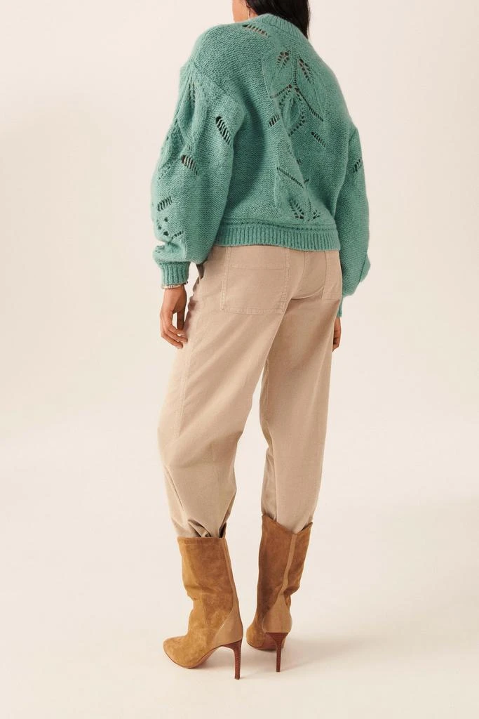 ba&sh Pull Scoot - Vert - Femme 3