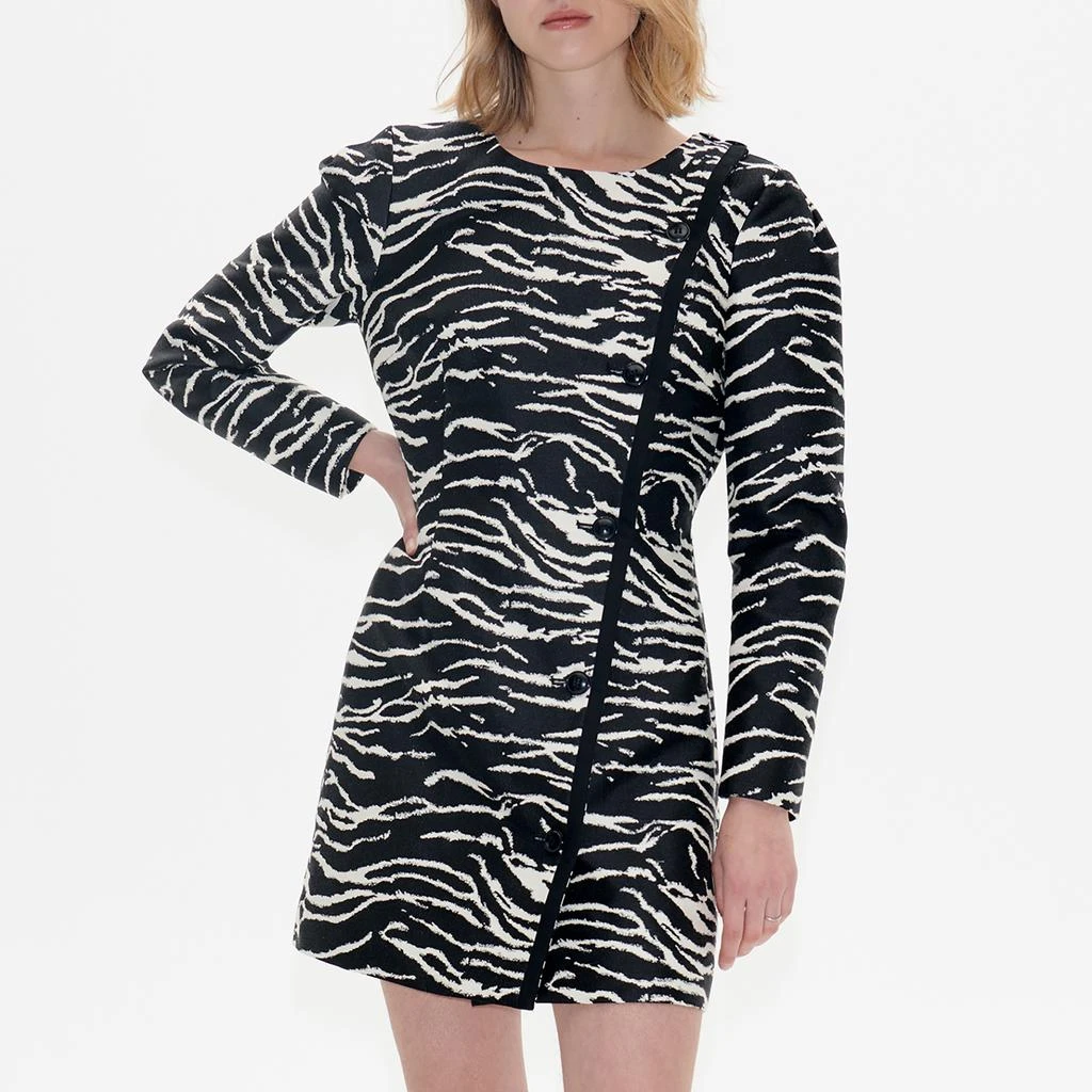 Baum Und Pferdgarten Baum Und Pferdgarten Amelie Zebra-Print Mini Dress 1