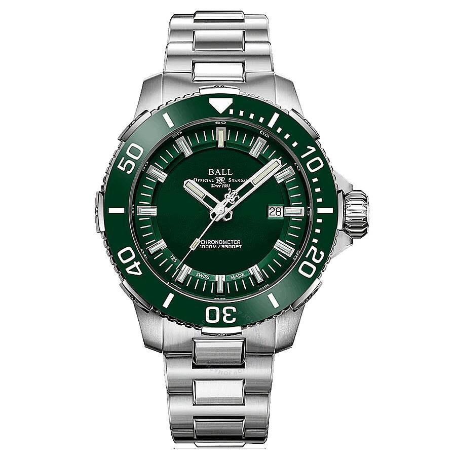 BALL Watch Engineer Hydrocarbon Deep Quest Automatic Green Dial Watch DM3002A-S4CJ-GR