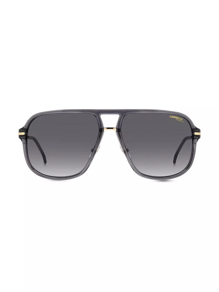 Carrera Plastic 60MM Aviator Sunglasses 1