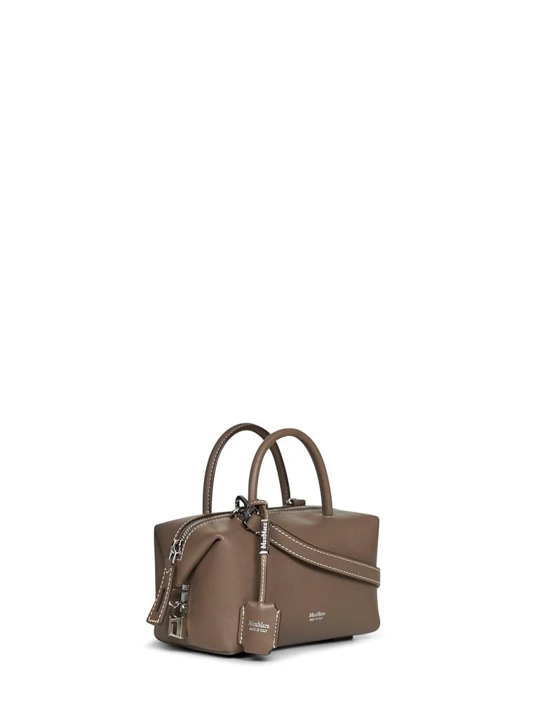 MAX MARA ACCESSORI MAX MARA ACCESSORI | Turtledove HOLDALLS small bowler bag with shoulder strap | Women | PZ 2