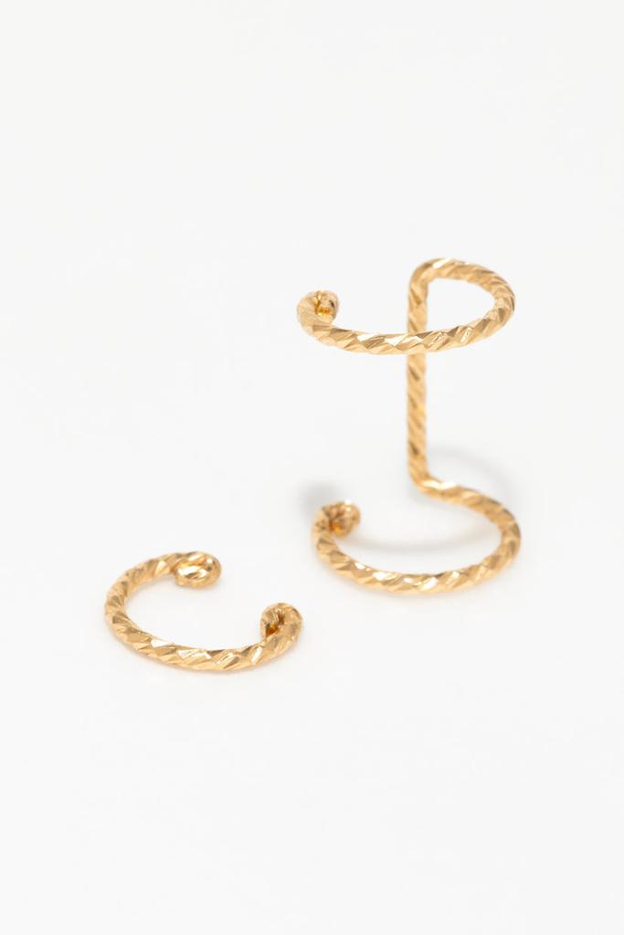 YAY Paris Faux Piercing Éclat Duo - Or