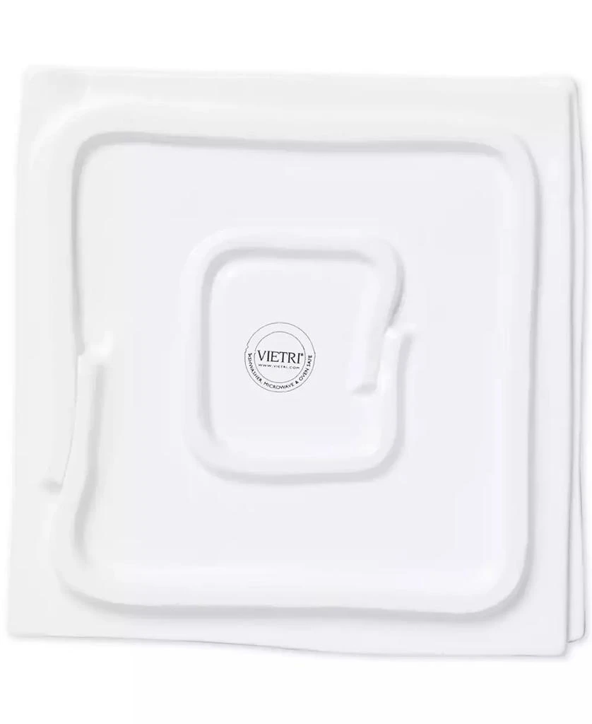 VIETRI Lastra Collection White Trivet 2
