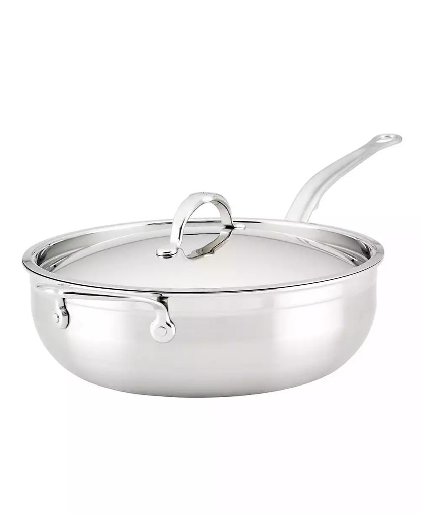 Hestan ProBond® Clad Stainless Steel 5-Quart Covered Essential Pan with Helper Handle