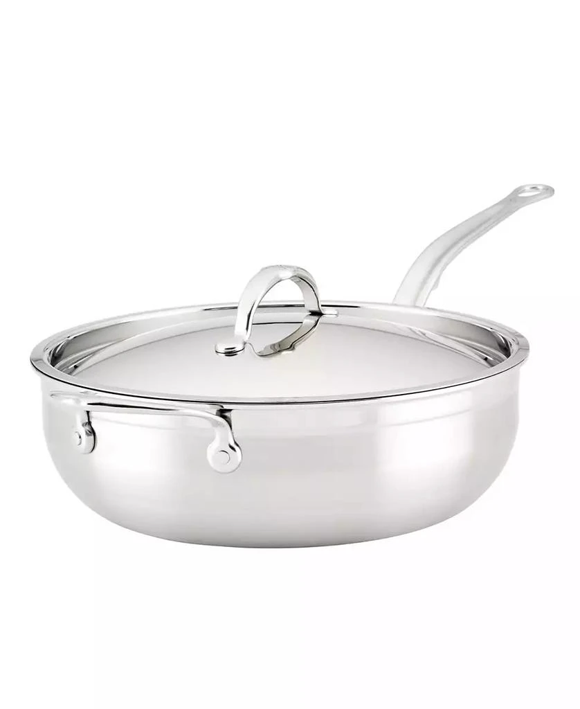 Hestan ProBond® Clad Stainless Steel 5-Quart Covered Essential Pan with Helper Handle 1