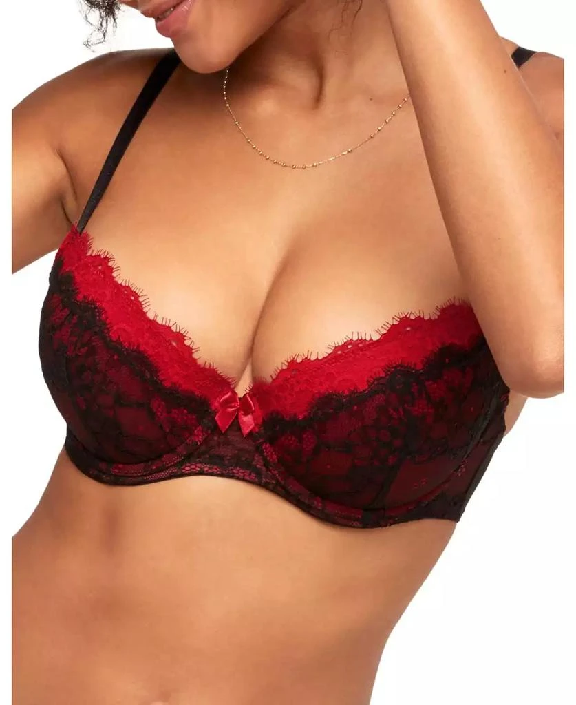Adore Me Women's Emanuelly Push Up Balconette Bra 1
