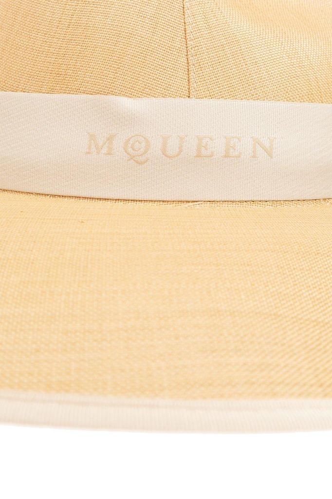 Alexander McQueen Bow-detailed Wide Brim Trilby