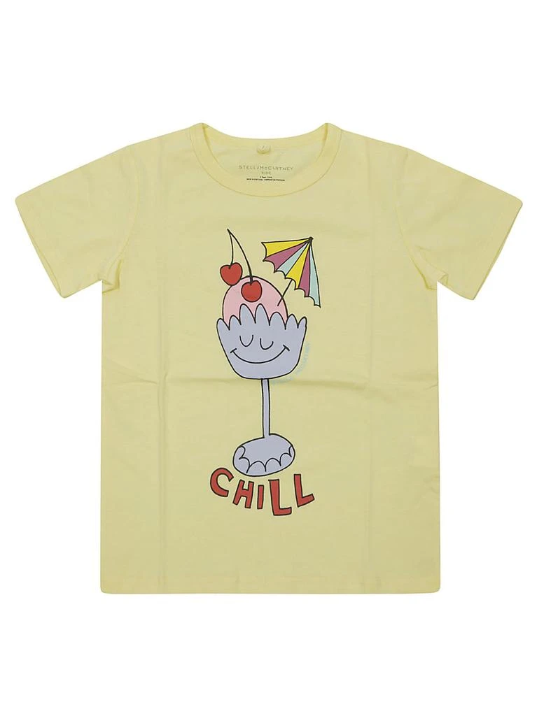 Stella McCartney Stella McCartney Kids Illustration-Printed Crewneck T-Shirt 1