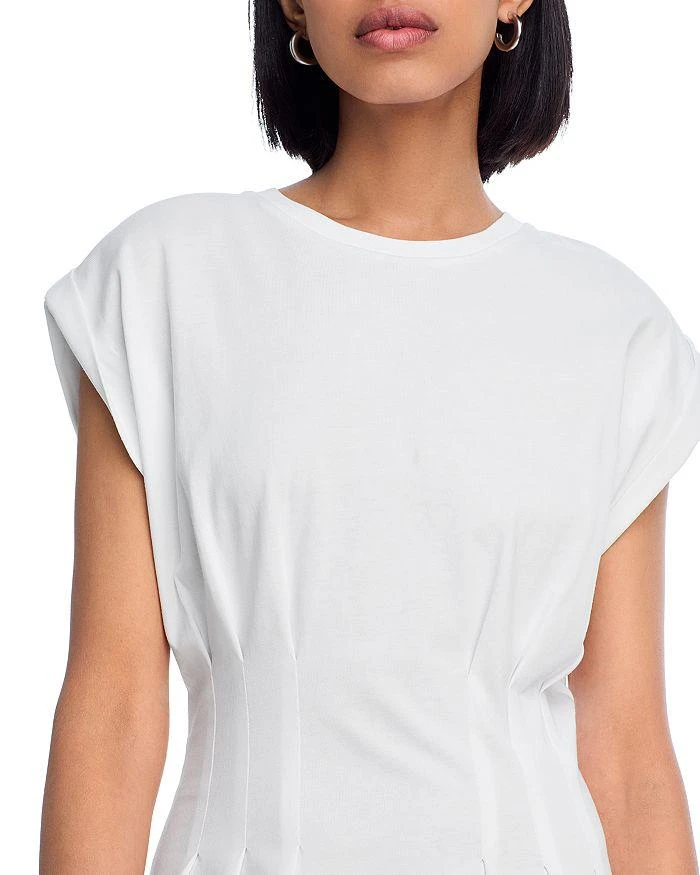 FRAME The Jersey Nipped Dress 5