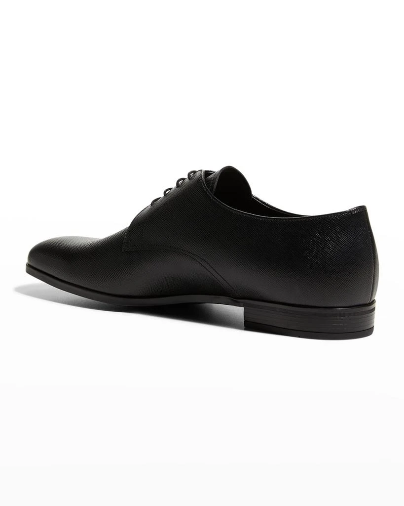 Prada Men's Saffiano Leather Lace-Ups 5