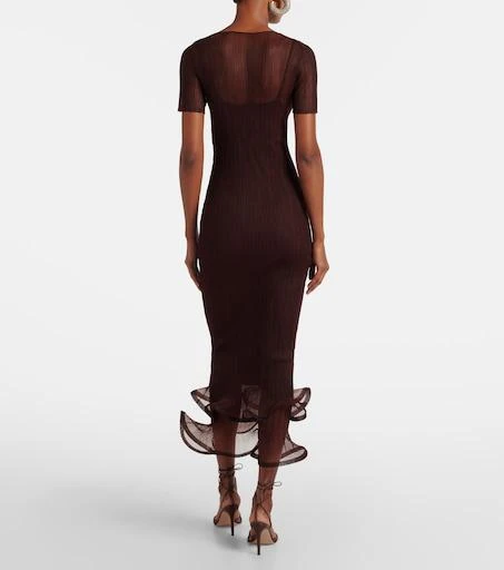 Simkhai Selena Midi Dress - Brown