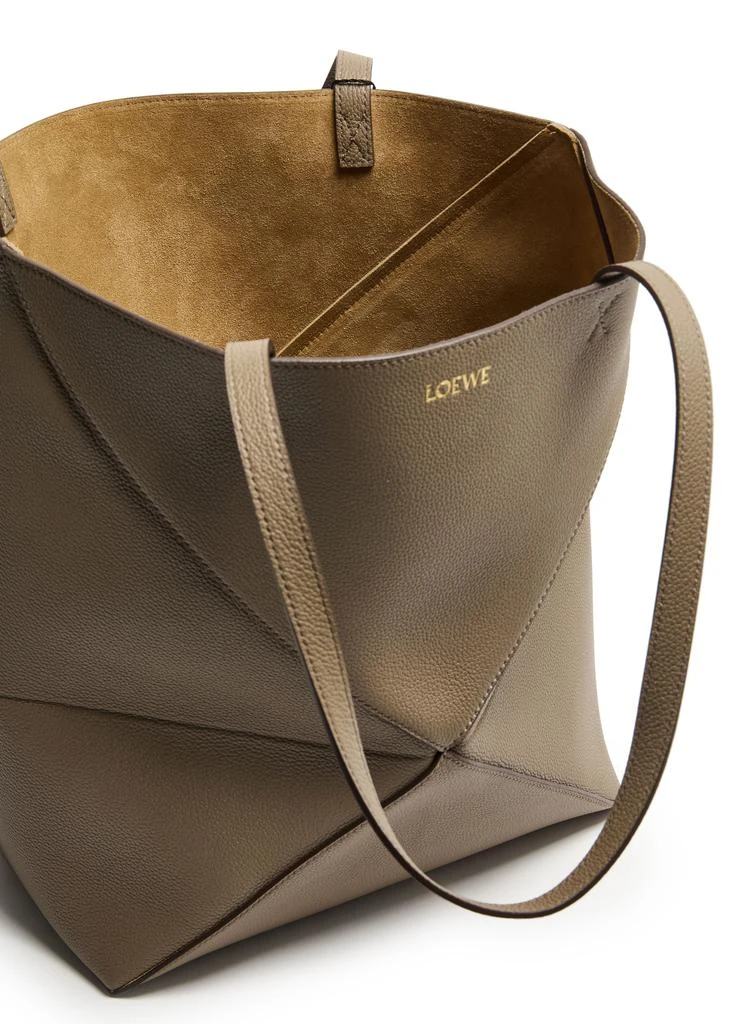 Loewe Medium Puzzle Fold tote in soft grained calfskin 5