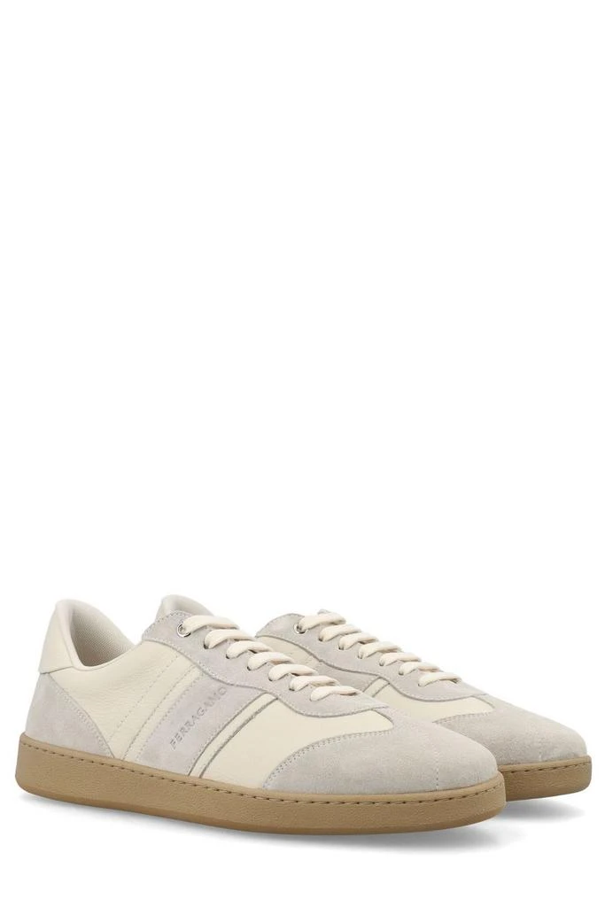 Salvatore Ferragamo Ferragamo Panelled Low-Top Sneakers 3