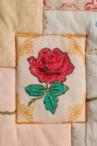 Urban Outfitters Millie Printed Icon Quilted Tapestry 4