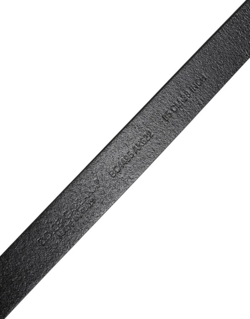 Dolce 
Gabbana Calfskin Classic Metal Logo Buckle Men
s Belt 4