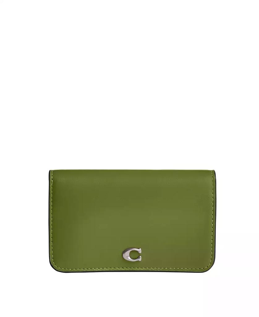 COACH Zip Coin Pocket Essential Slim Card Case Free Shipping BeyondStyle