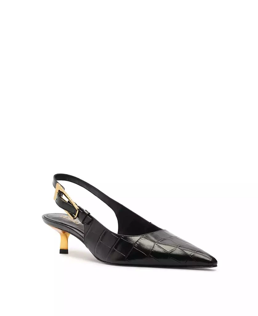Schutz Women's Ciara Slingback Kitten Heel Pumps 1