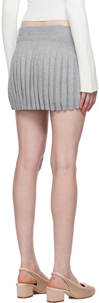 GUIZIO Gray Cielo Miniskirt 3