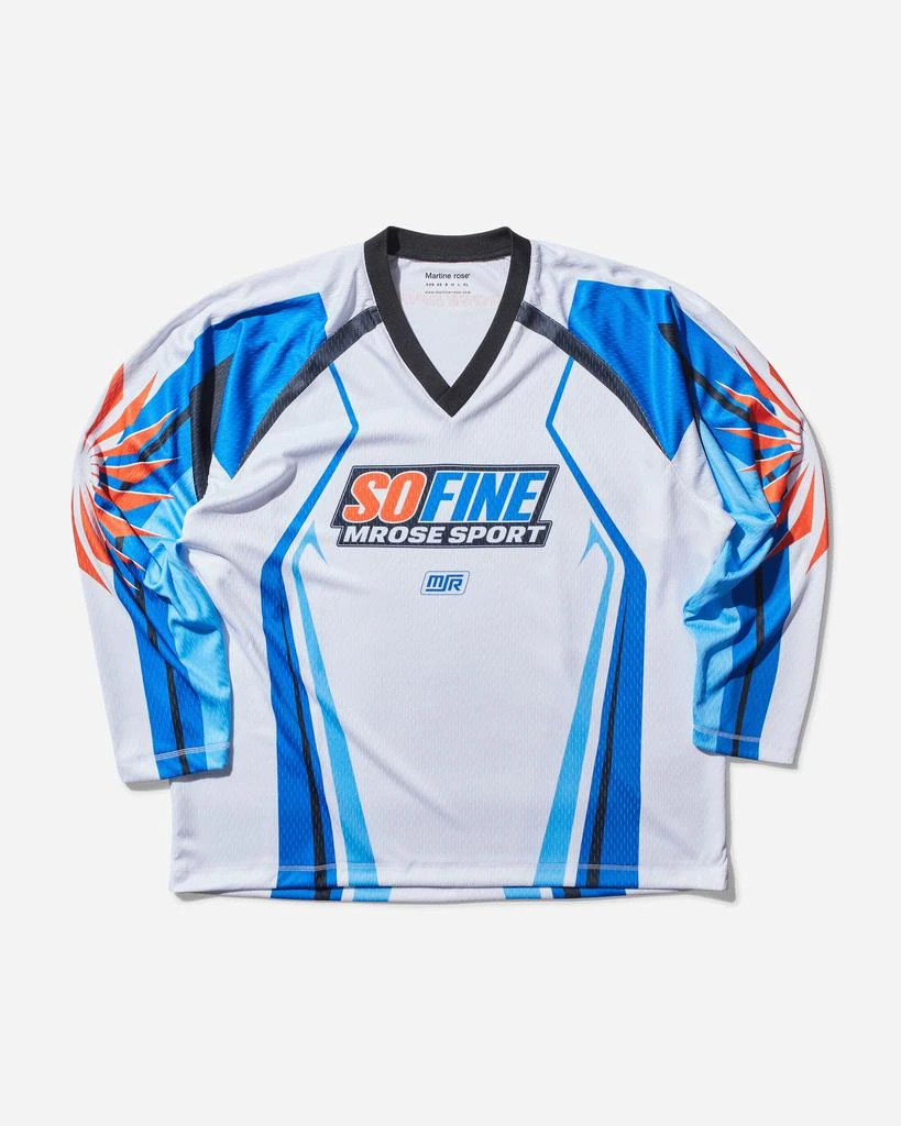 Martine Rose Men's Motorcross Jersey White 1