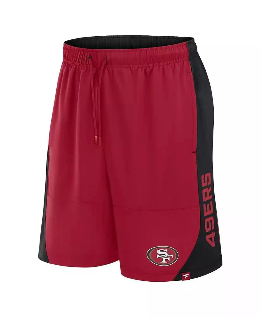 Fanatics Men's Scarlet San Francisco 49ers No Defense Shorts 2