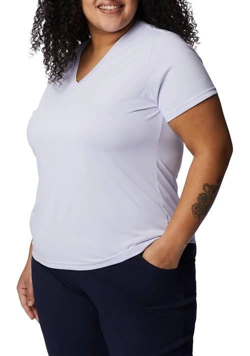 Columbia Womens Hike Short Sleeve V Neck Shirt 3