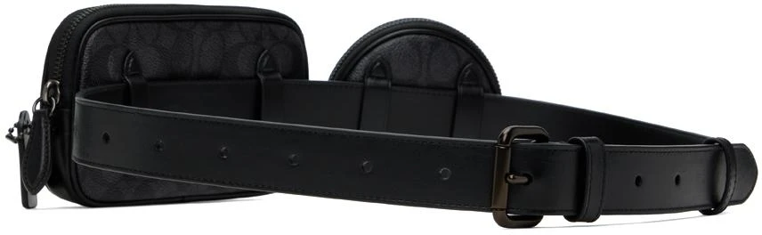 Coach Black Multi Pouch Belt Bag 3