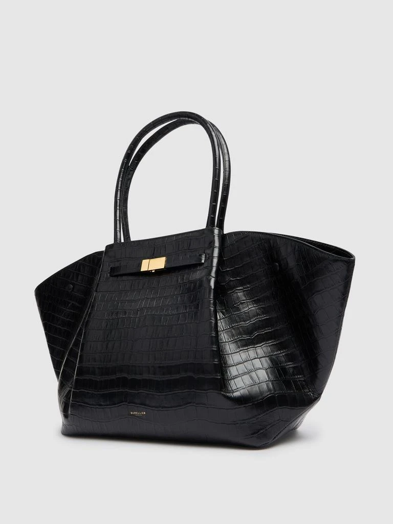 Demellier The New York Embossed Leather Tote Bag 2
