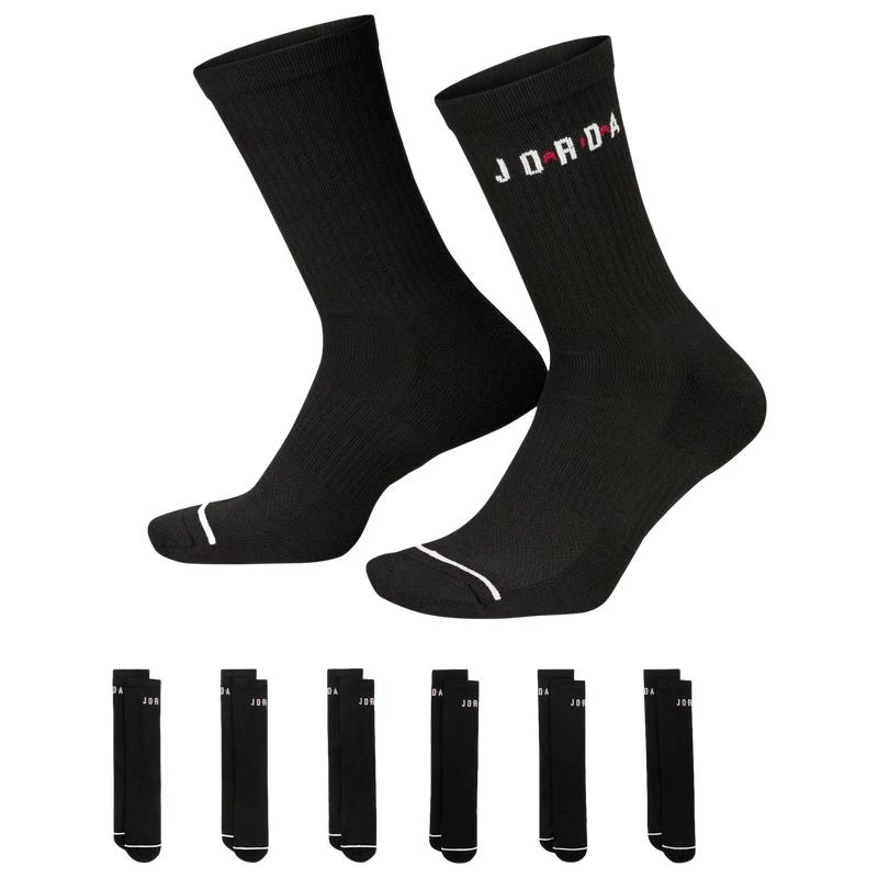 Jordan Jordan Essential Crew Socks 6 Pack - Adult 1