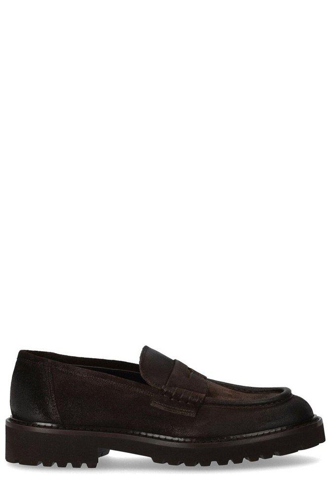 DOUCAL'S Doucal's Adler Almond Toe Loafers