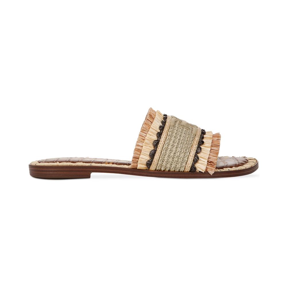 Sam Edelman Georgia Raffia Slide Sandals