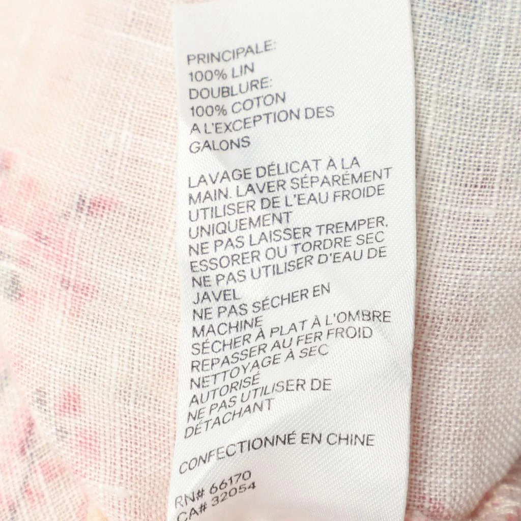 Zimmermann Zimmermann Multicolor Printed Linen Laelia Dress M 6