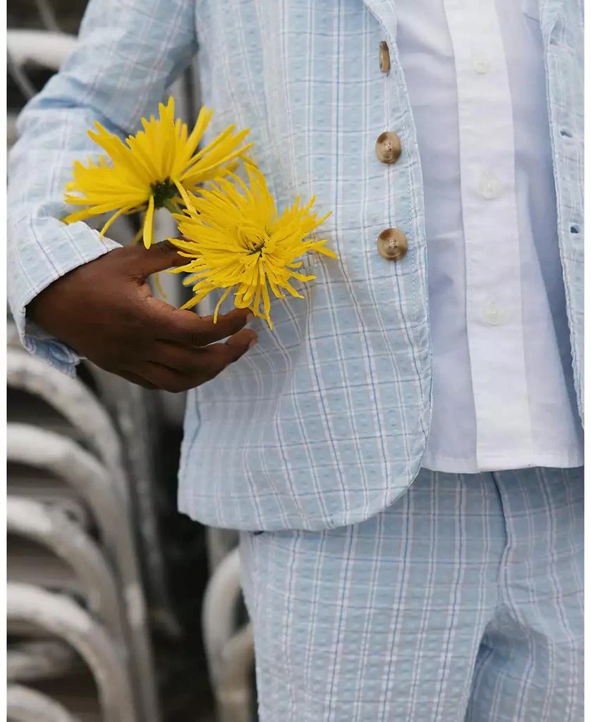 Hope 
Henry Little and Big Boys
 Organic Seersucker Short 3