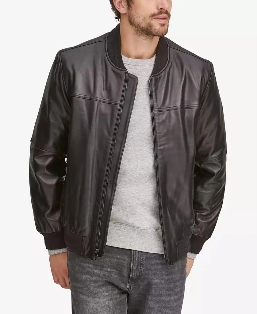 Marc New York by Andrew Marc Men's Summit Leather Bomber Jacket 2