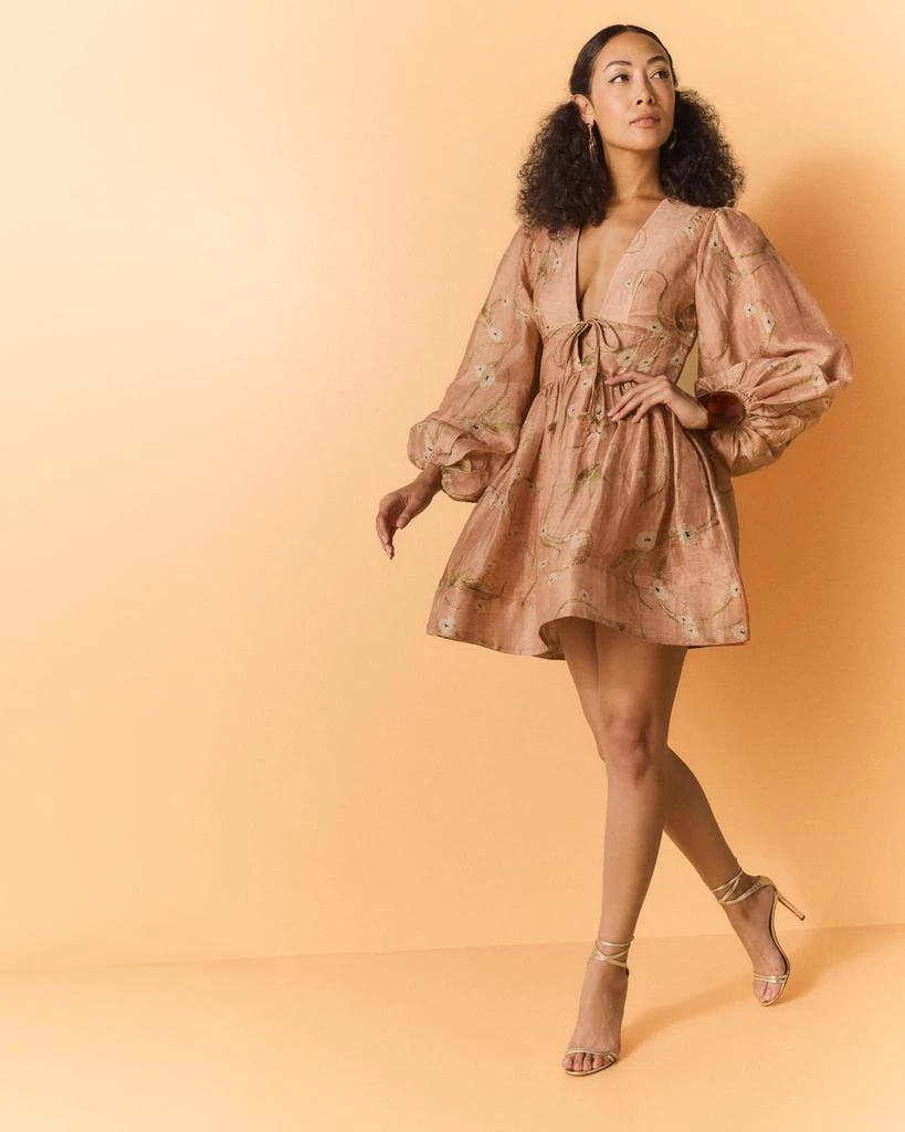 Zimmermann Illuminate Drawn Mini Dress 5